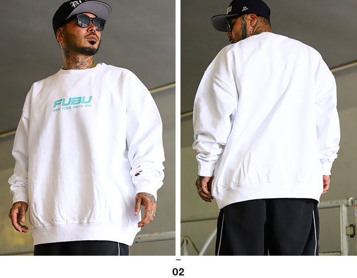 FUBU（フブ） トレーナー ブランド スケボー 長袖 スウェット 大きい