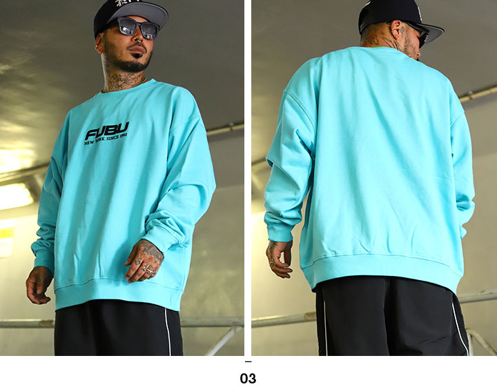 FUBU スウェット 3xl 身幅80 着丈80 FUBU トレーナー スウェット フブ