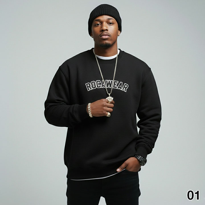 トップス Rocawear ROCAWEAR（ロカウェア） 公式 ロンT JAY-Z 大きいサイズ Tシャツ 長袖