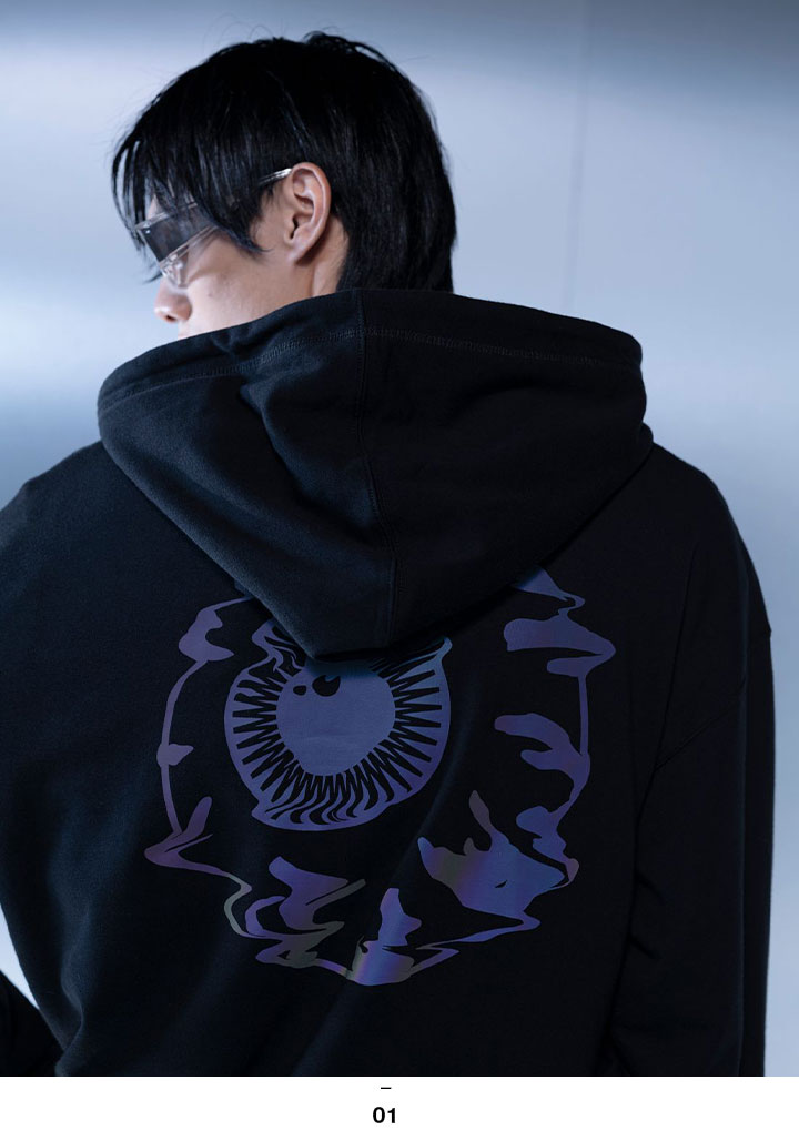 ミシカ MISHKA パーカー スウェット 長袖 大きいサイズ かっこいい