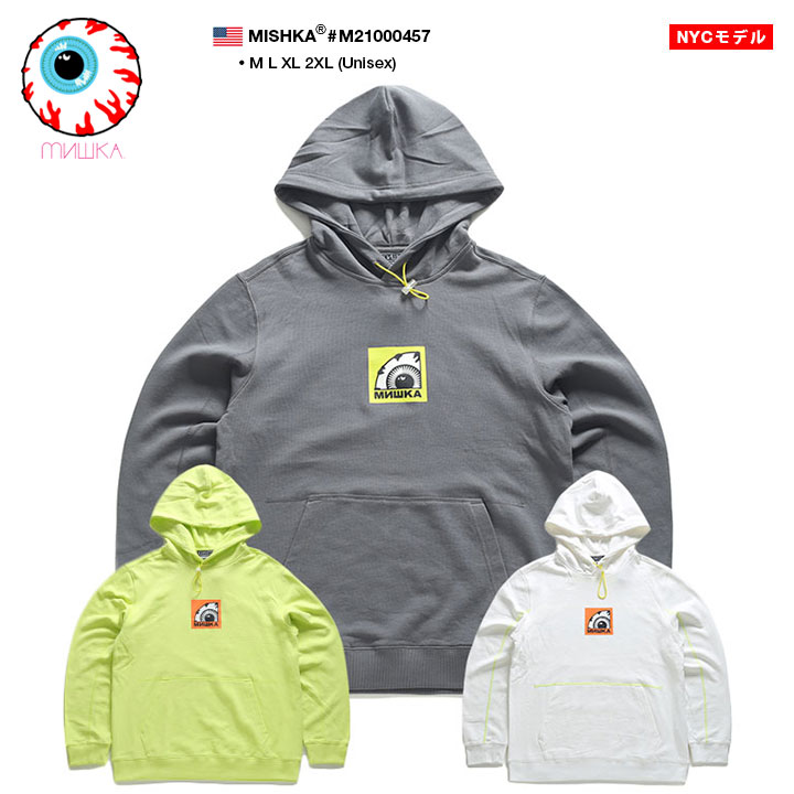 MISHKA ミシカ パーカー スウェット 長袖 大きいサイズ