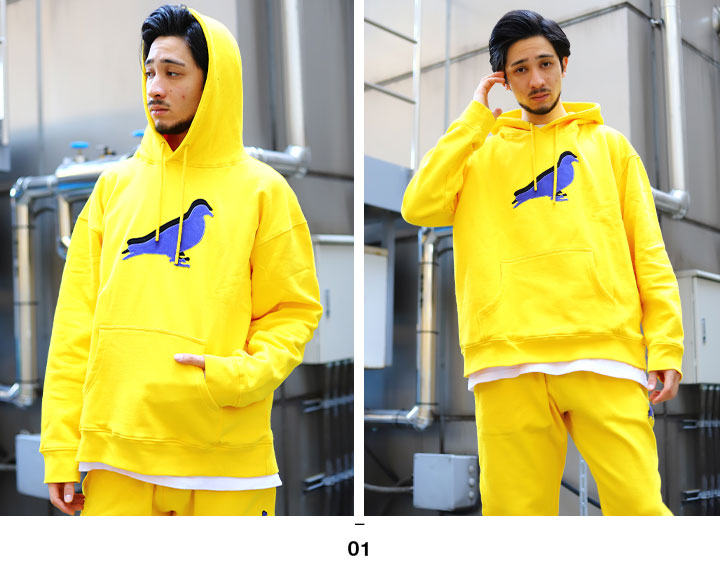 staple STAPLE パーカー ブランド スケボー 長袖 スウェット 裏