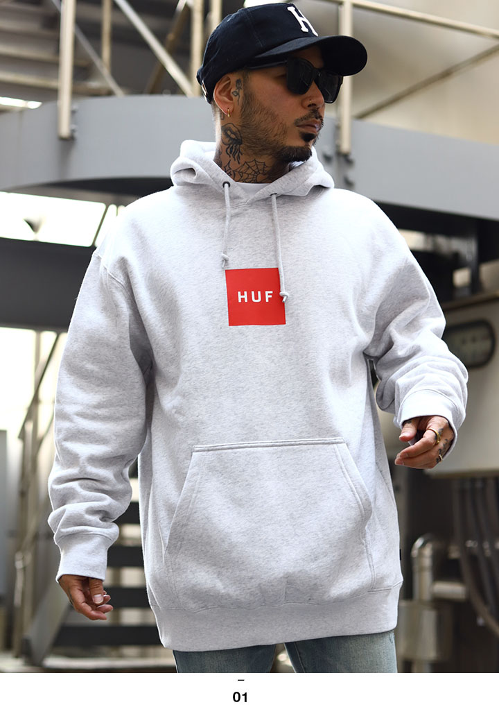 HUF パーカー ブランド スケボー フーディ 長袖 スウェット 裏起毛