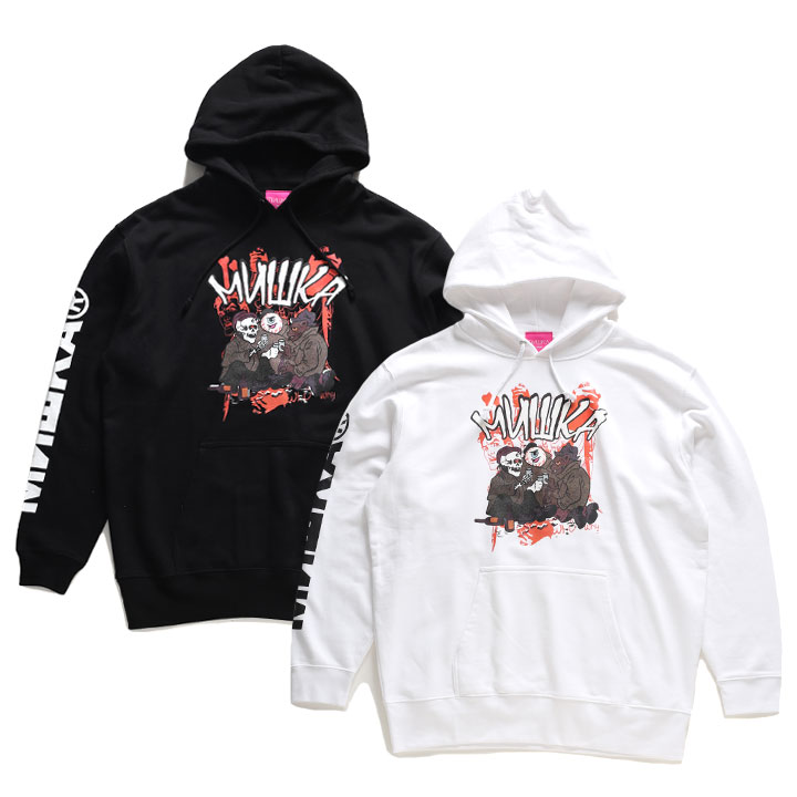 MISHKA（ミシカ） パーカー ブランド スケボー フーディ 長袖