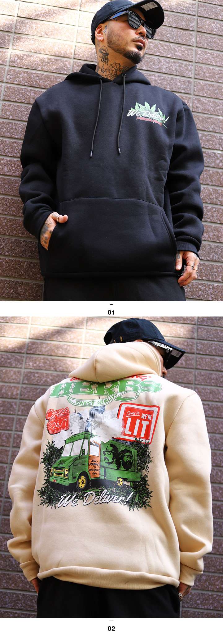 REASON × Cheech & Chong パーカー ブランド チーチョン フーディ 長袖