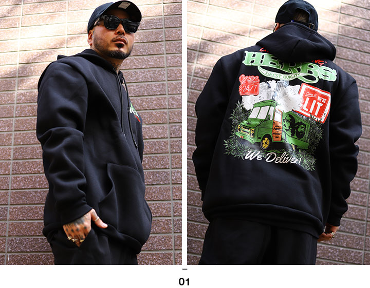 REASON × Cheech & Chong パーカー ブランド チーチョン フーディ 長袖