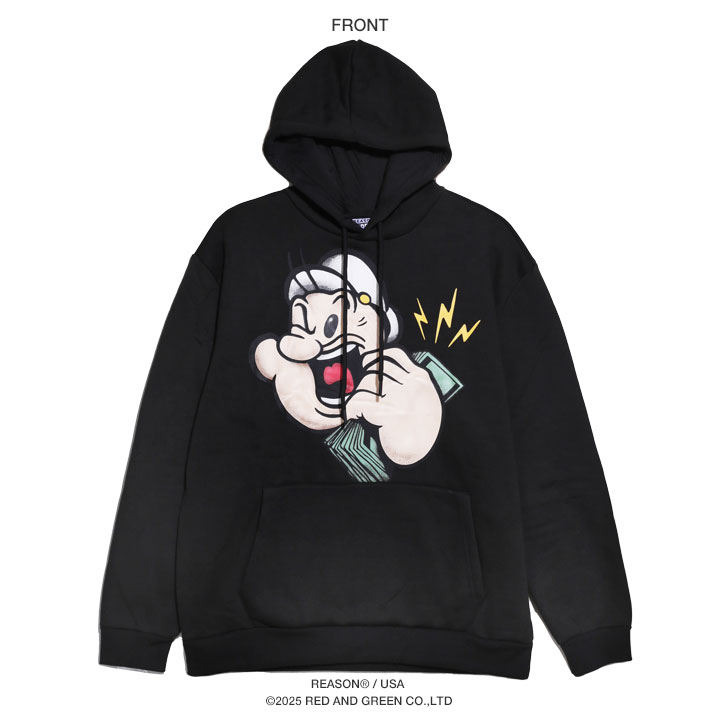 Supreme パーカー ポパイ Popeye Pullover フーディ Supreme FW10 2010 Popeye Hoodie HOODED SWEATSHIRT Sz L Large