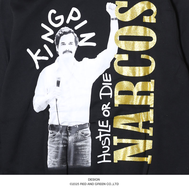 REASON × Narcos パーカー ナルコス 公式 ブランド 限定 海外ドラマ