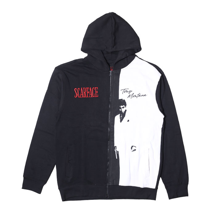 REASON × 映画 スカーフェイス パーカー ブランド フーディ 長袖