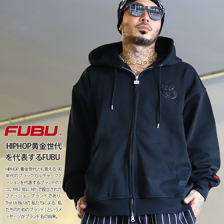 FUBU（フブ） パーカー ブランド スケボー フーディ 長袖 スウェット