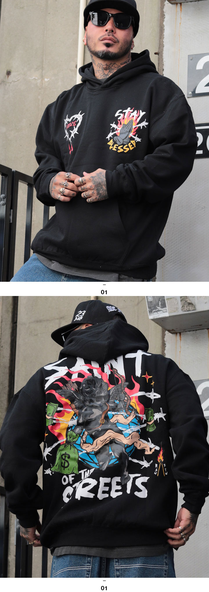 REASON パーカー ブランド フーディ 長袖 スウェット 大きいサイズ