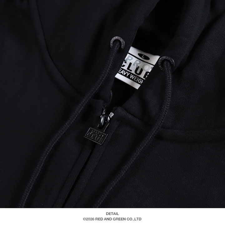 PRO CLUB LA 13 ジップパーカー【XL】ウエストコースト チカーノ黒 PRO CLUB（プロクラブ） パーカー PRO CLUB Parka 13 oz プルオーバー
