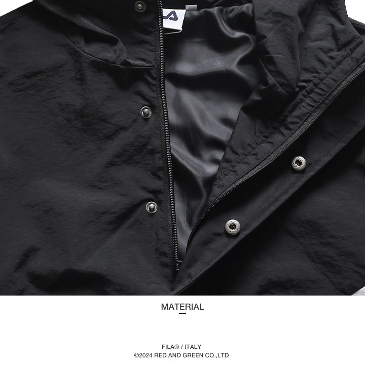 FILA（フィラ） アウター 長袖 撥水 マウンテンパーカー ブルゾン