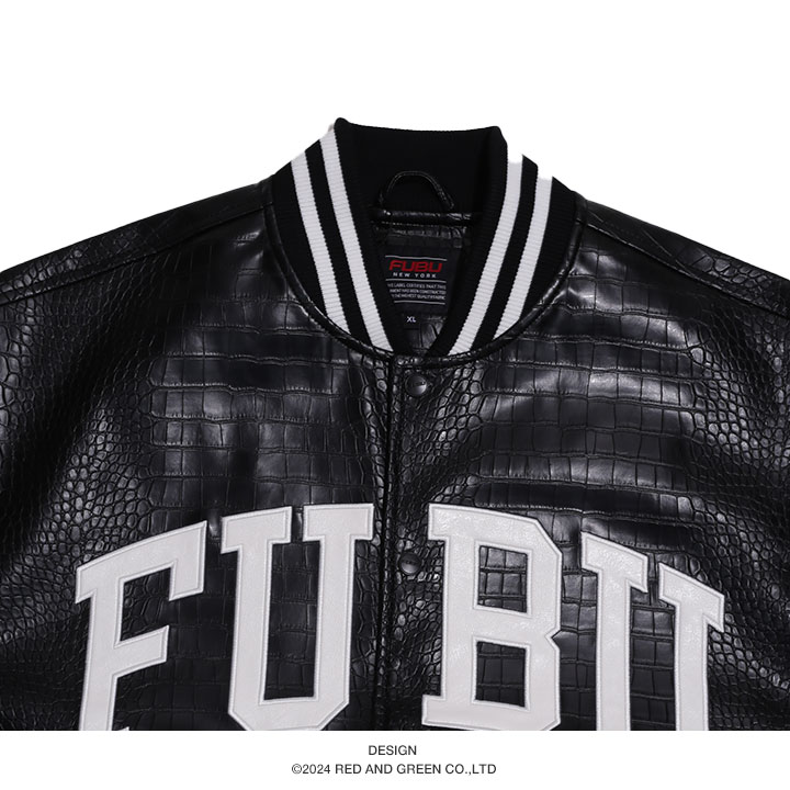 FUBU アウター 長袖 スタジャン ブルゾン 大きいサイズ フブ