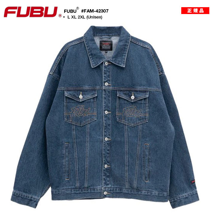 FUBU（フブ） アウター 長袖 Gジャン デニムジャケット ブルゾン