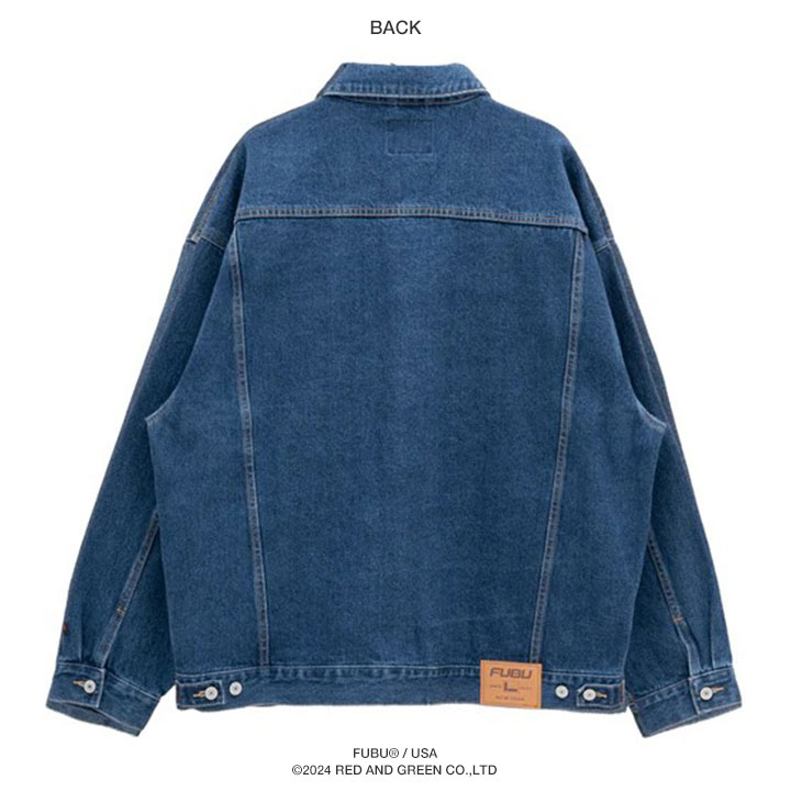 FUBU（フブ） アウター 長袖 Gジャン デニムジャケット ブルゾン