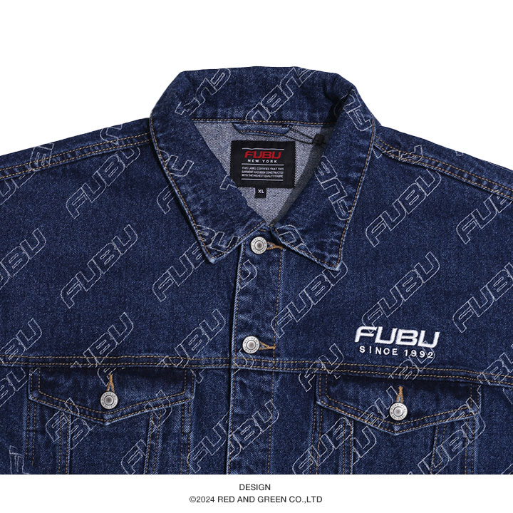FUBU（フブ） アウター 長袖 Gジャン デニムジャケット ブルゾン