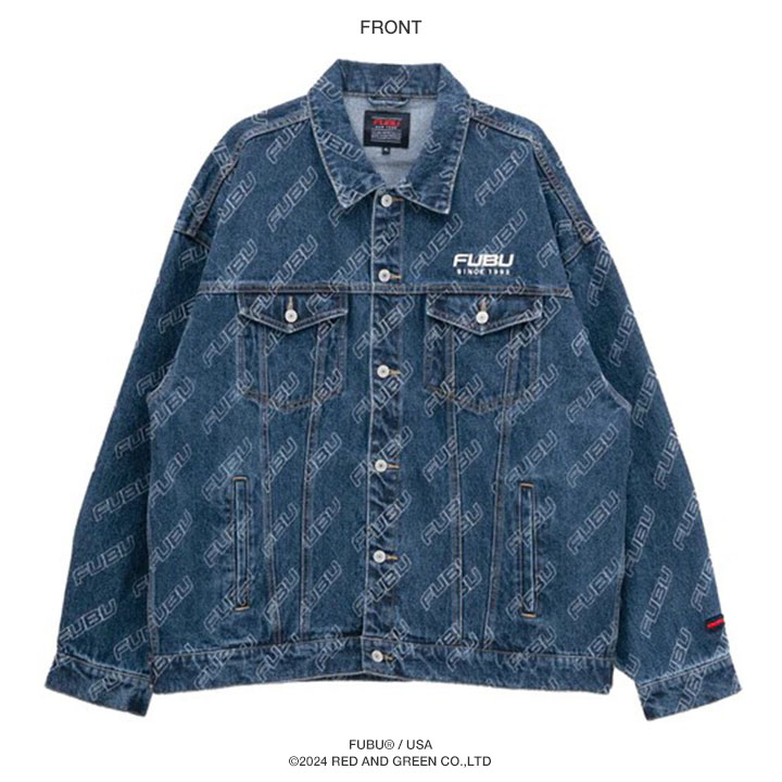 FUBU（フブ） アウター 長袖 Gジャン デニムジャケット ブルゾン