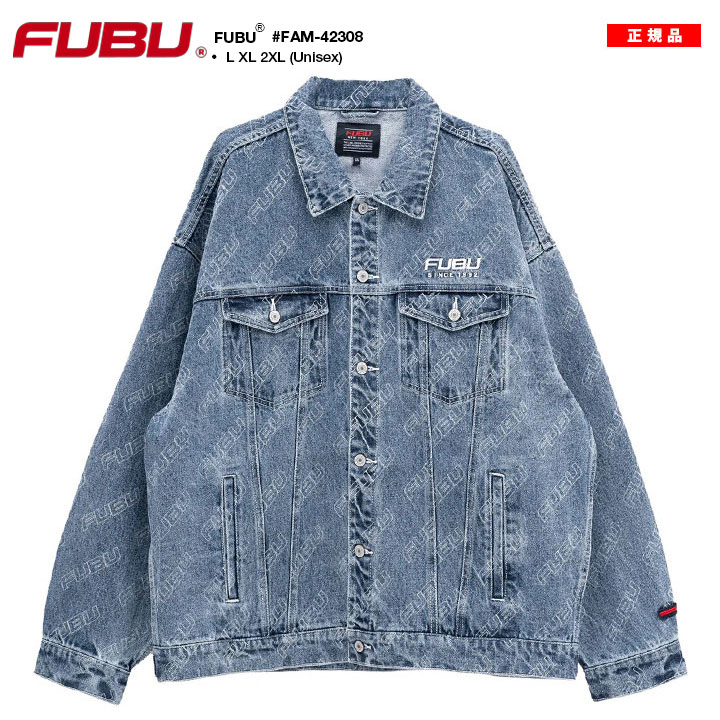 FUBU（フブ） アウター 長袖 Gジャン デニムジャケット ブルゾン