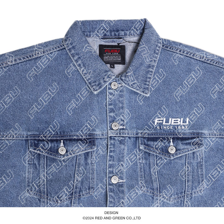 FUBU（フブ） アウター 長袖 Gジャン デニムジャケット ブルゾン