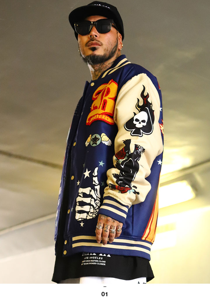 スカルワークスcollarsコラボスタジャン m75131716412_1.jpg?1738894463