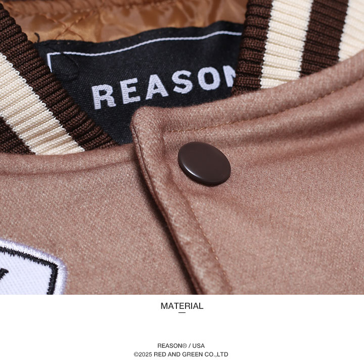 REASON × Pablo Escobar パブロ・エスコバル アウター 長袖 スタジャン 