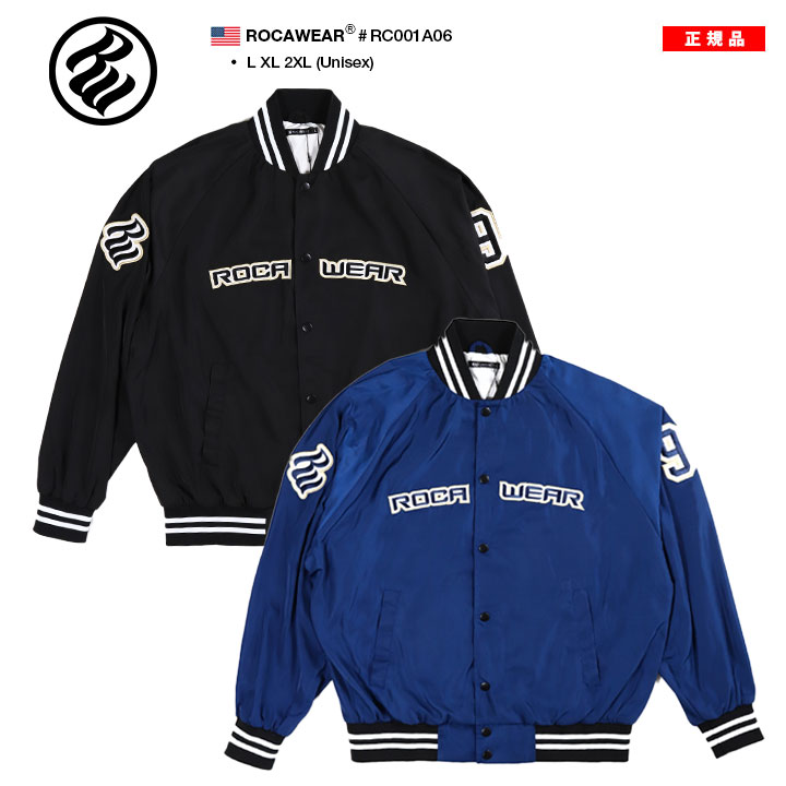ROCAWEAR（ロカウェア） 公式 アウター 長袖 スタジャン ブルゾン