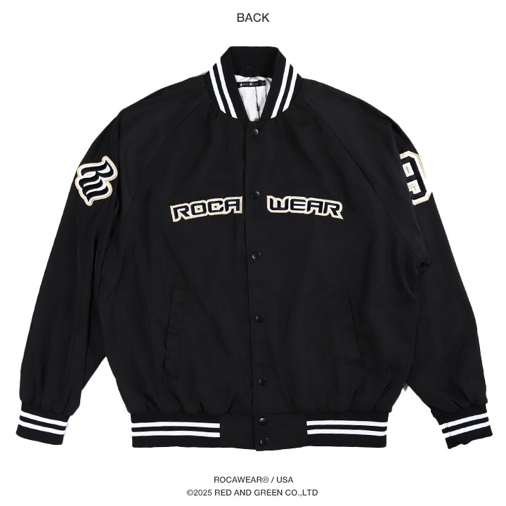 ROCAWEAR（ロカウェア） 公式 アウター 長袖 スタジャン ブルゾン