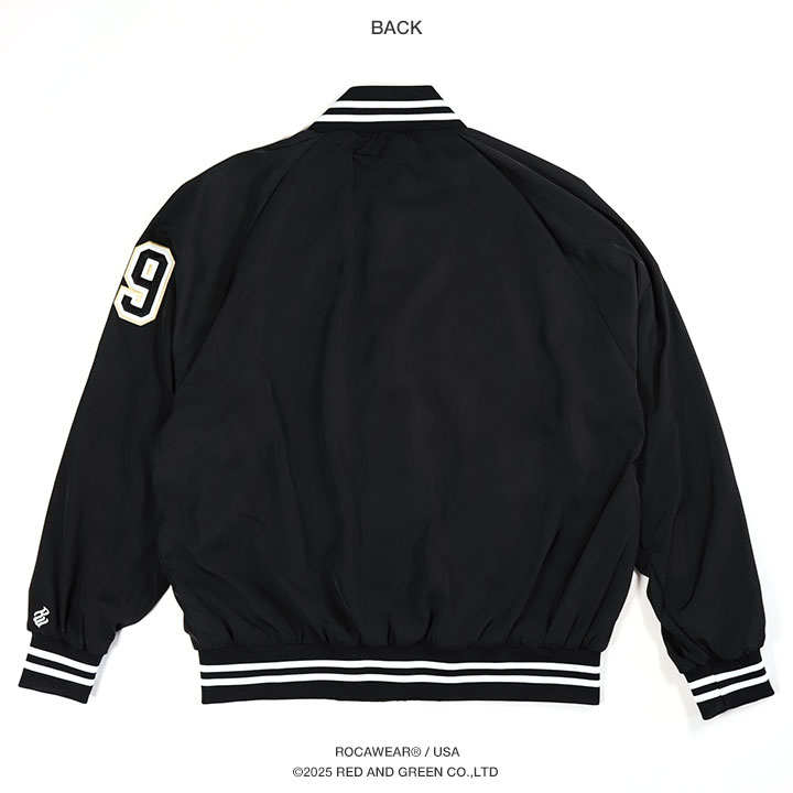 ROCAWEAR（ロカウェア） 公式 アウター 長袖 スタジャン ブルゾン