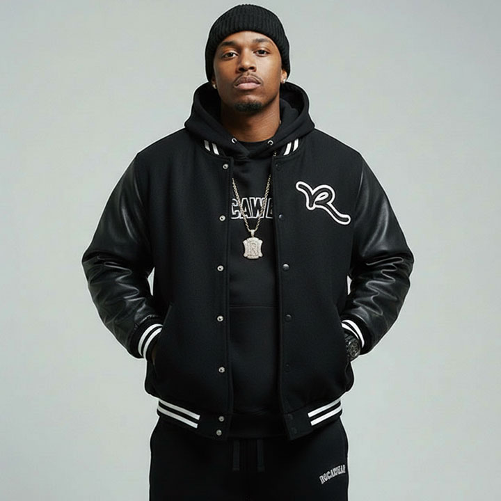 ROCAWEAR（ロカウェア） 公式 アウター 長袖 ス タジャン ブルゾン