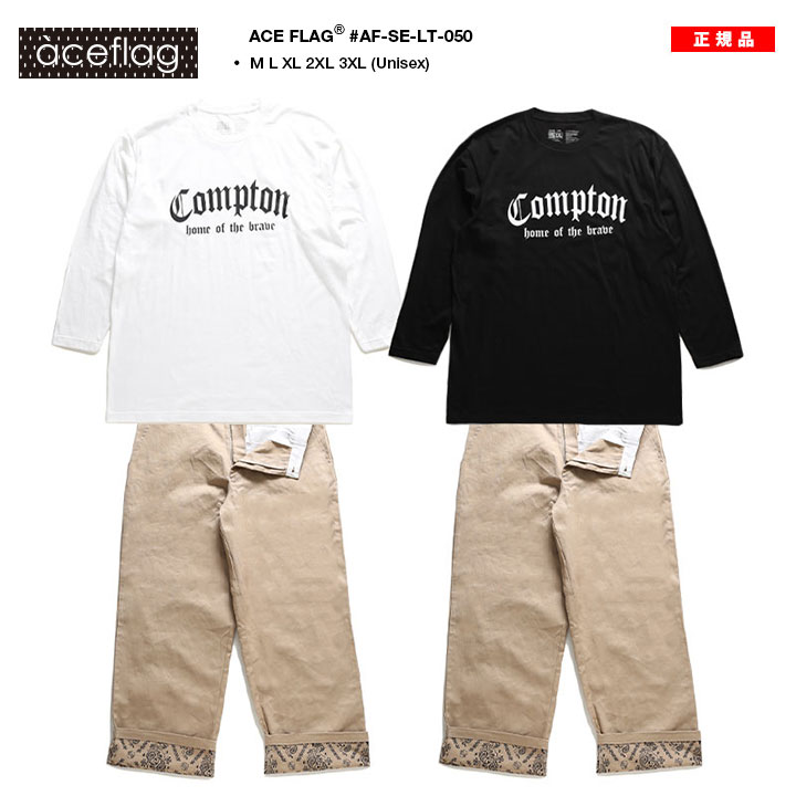 ACEFLAG（エースフラッグ） 上下セット 長袖 ブランド ロンT チノパン