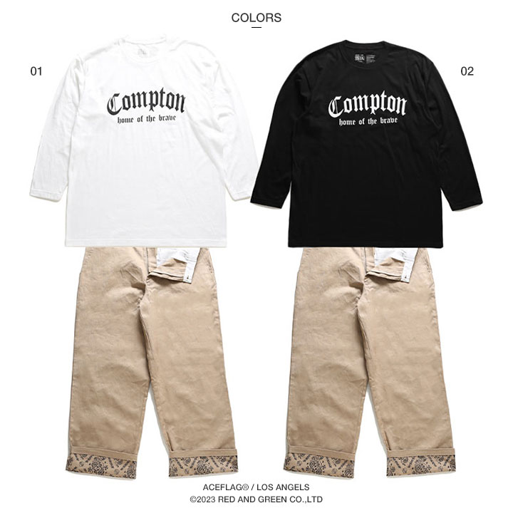 入手困難 エースフラッグ ACEFLAG セットアップ 長袖 Compton 楽天市場】ACE FLAG 上下セット 長袖 ブランド スケボー メンズ
