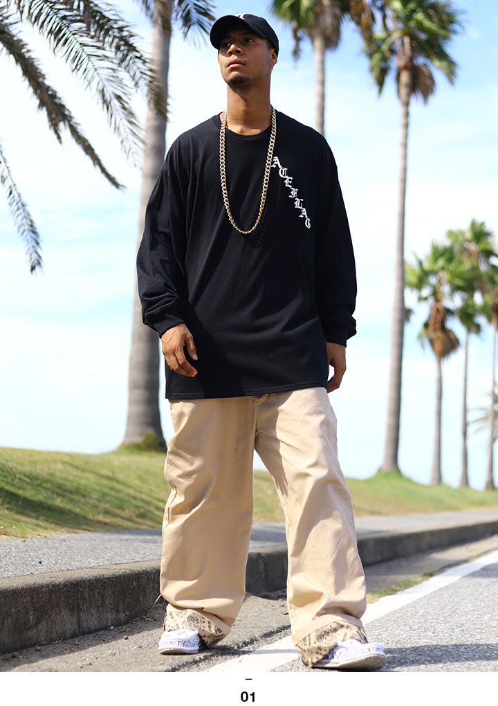 ACEFLAG（エースフラッグ） 上下セット 長袖 ブランド Tシャツ ロンT