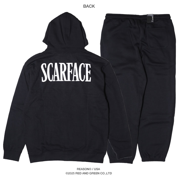 REASON × 映画 スカーフェイス 長袖 ブランド 大きいサイズ Scarface