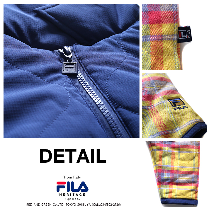 フィラ FILA コットンジャケット コート アウター 長袖 M L XL 2L LL 2XL 3L XXL 大きいサイズ スポーツ ファッション かっこいい おしゃれ ギフト｜weekindenim｜14