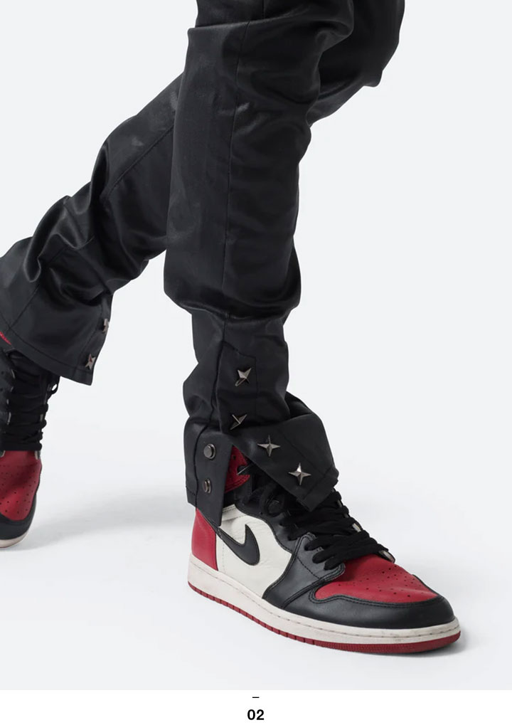 mnml（ミニマル） デニム ジーンズ フレアパンツ ベルボトム ブーツ