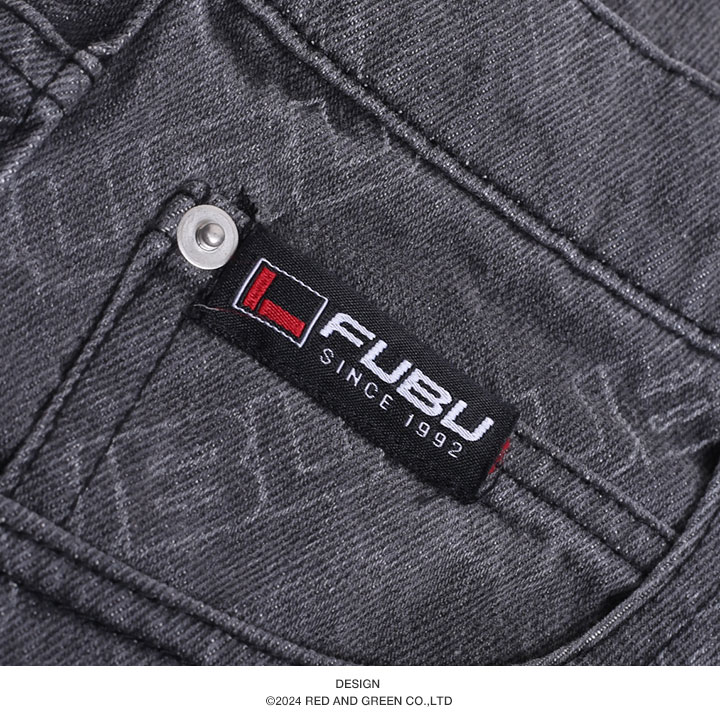 FUBU デニム ジーンズ メンズ 大きいサイズ フブ ジーパン Gパン