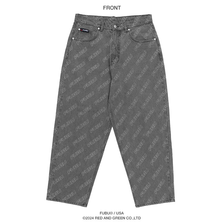 FUBUフブ デニムパンツ W32 デニム  太　ジーンズ FUBU ジーンズ 「FUBU/フブ」Denim Pants/シグネチャーステッチ