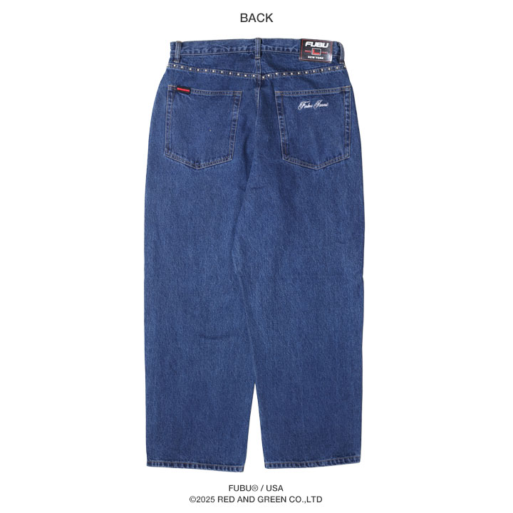 FUBUフブバギーデニムジーンズストリートw42極太b系y2k古着ヒップホップ FUBU（フブ） デニム ジーンズ 大きいサイズ ジーパン Gパン ゆったり