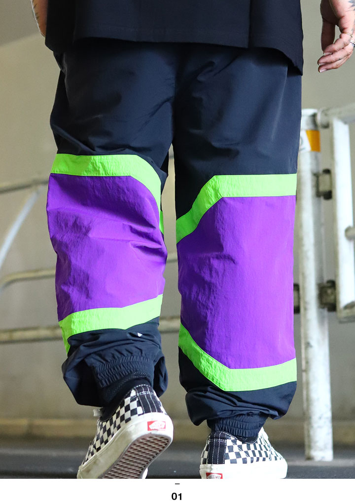 FILA（フィラ） × 新世紀エヴァンゲリオン ナイロンパンツ シャカパン