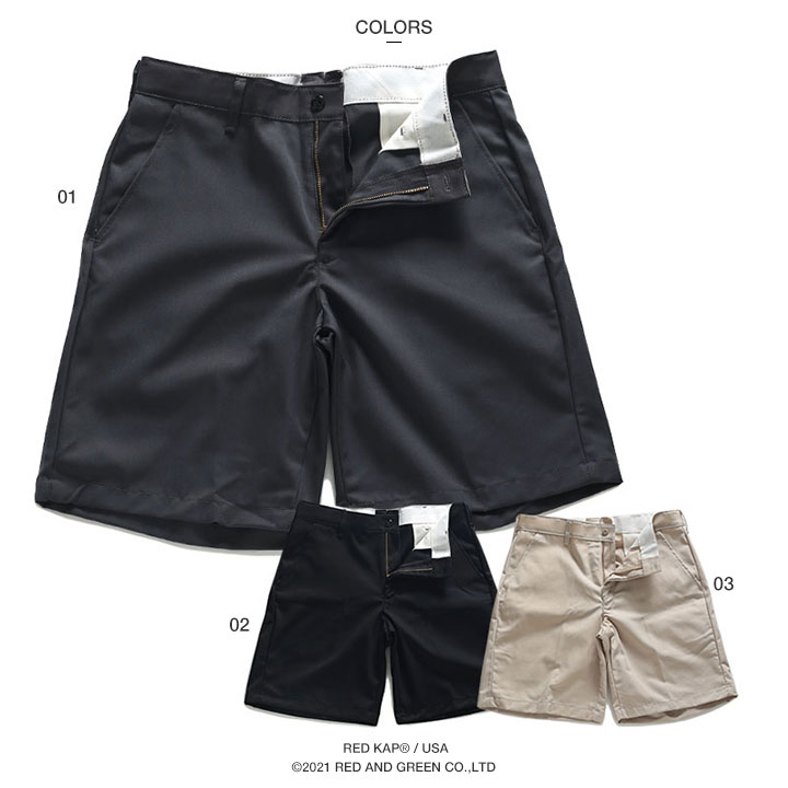 RED KAP Red Kap ハーフパンツ 30-36インチ レッドキャップ RED KAP Red Kap ハーフパンツ 30-36インチ レッドキャップ