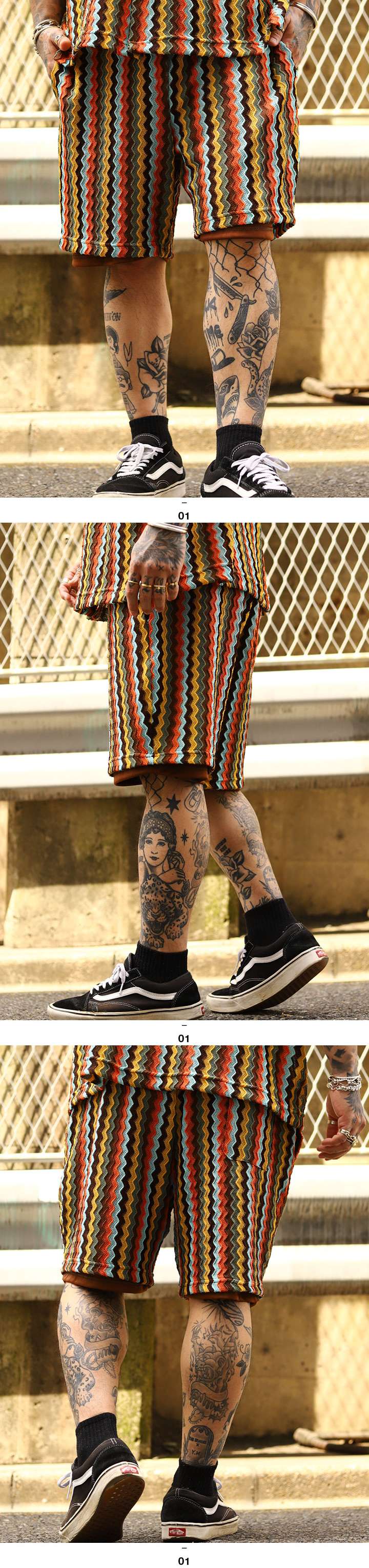 ラスト1点 REASON ハーフパンツ チノパン メンズ 春夏 茶色 大きいサイズ リーズン ショートパンツ ゆったり 太め ストレッチ おしゃれ シンプル ビッグシルエット 総柄 無地 大人 ニット ジャガード b系 ストリート系 ハイ ブランド 2025春夏 新作 HHE054 REASON ハーフパンツ チノパン 大きいサイズ リーズン ショートパンツ