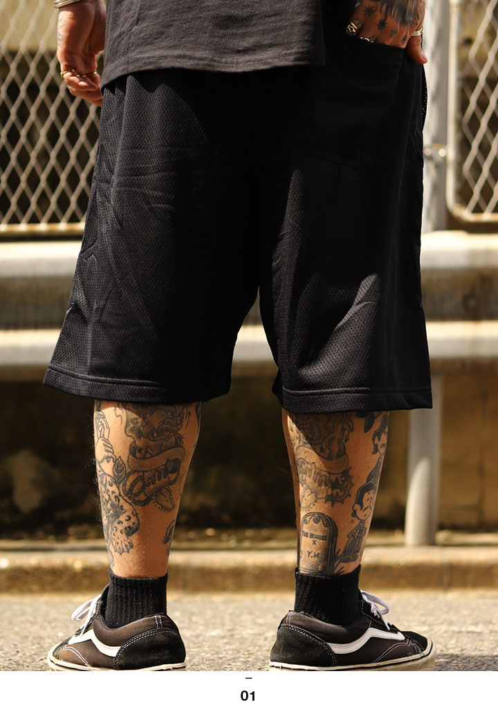 REASON × Cheech & Chong ハーフパンツ バスパン 半ズボン 短パン