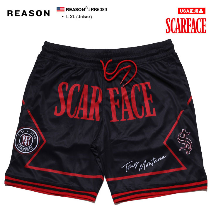 入手困難 リーズン REASON Scarface ハーフパンツ ジャージ 921225097_1.jpg