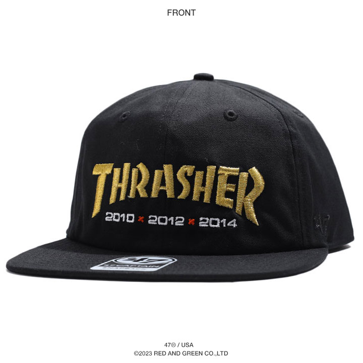 47 THRASHER キャップ サンフランシスコ ジャイアンツ 黒 MLB Giants