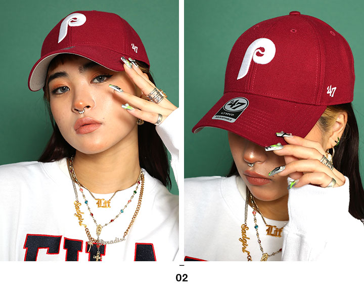 47（フォーティーセブン） キャップ フィラデルフィア フィリーズ 全2