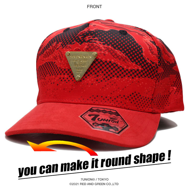 セブンユニオン 7UNION キャップ ゴールドプレート 7Union 7union キャップ セブンユニオン 帽子 cap 深め おしゃれ