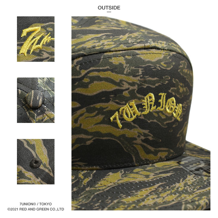 7Union 7union キャップ セブンユニオン 帽子 cap 浅め スナップ
