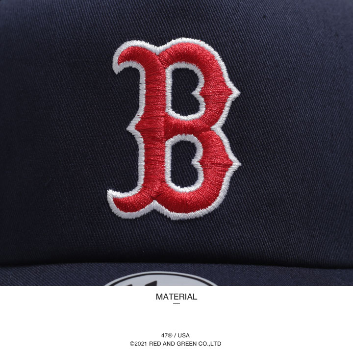 47 キャップ MLB繍 レッドソックス メッツ ホワイトソックス ロゴ 