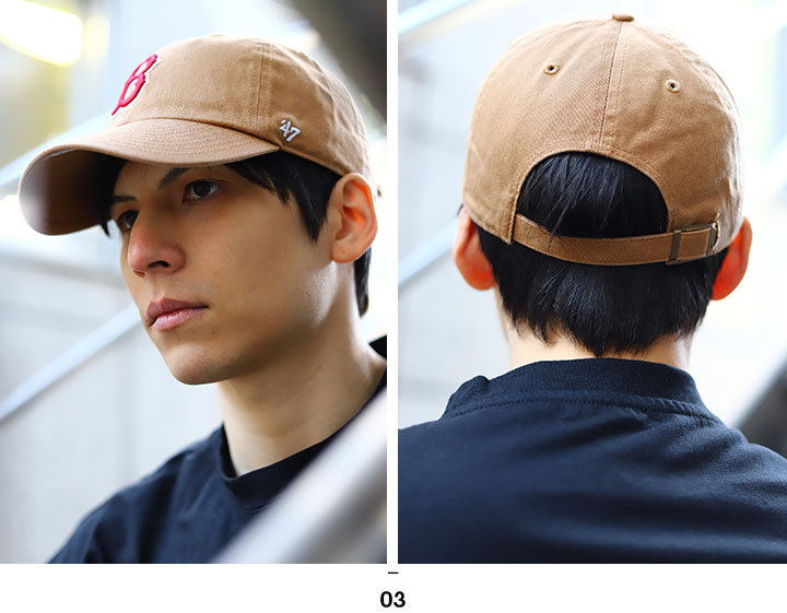 47 キャップ ヤンキース ドジャース レッドソックス MLB メンズ レディース カーキ ロゴ 47brand フォーティセブン 帽子 cap ローキャップ 浅め おしゃれ | 47Brand | 08